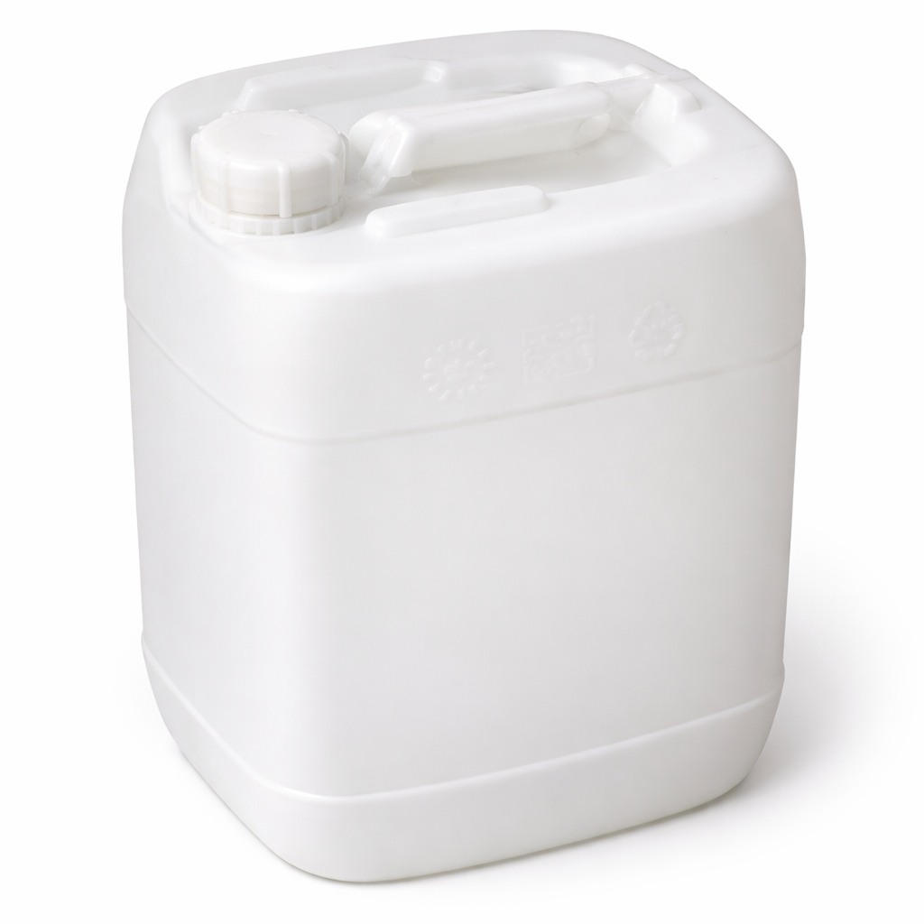 20 Liter White Heavy Duty Jerry Can